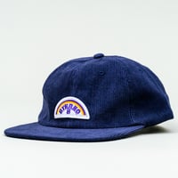S8 Corduroy Cap: Navy