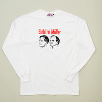 Elektro Muller  L/S Tee: White