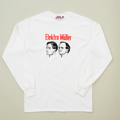 Elektro Muller  L/S Tee: White