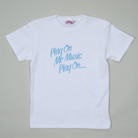 Play On Mr. Music Tee: White