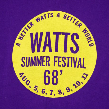 Watts Summer Fest 68' Tee: Purple