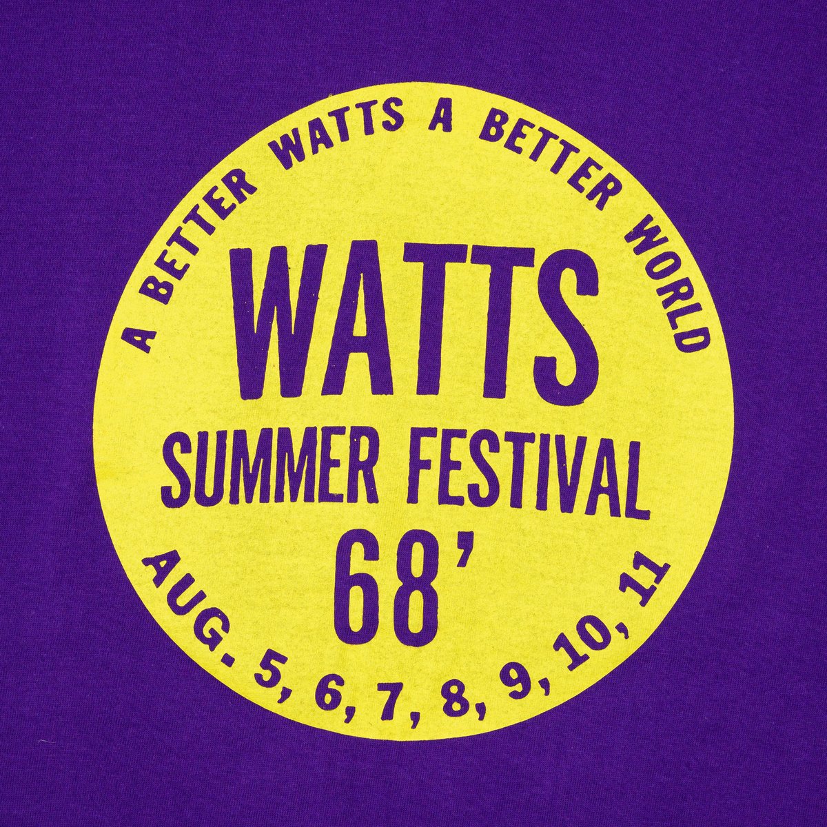 Watts Summer Fest 68' Tee: Purple | STEREO8