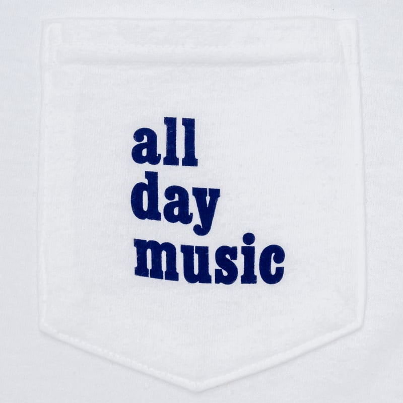All Day Music Tee: White | STEREO8