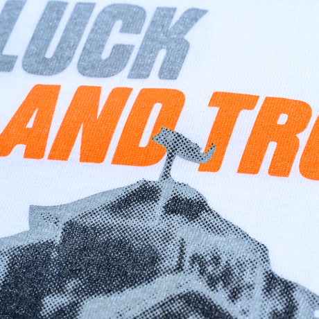 Bad Luck And Trouble Tee: White