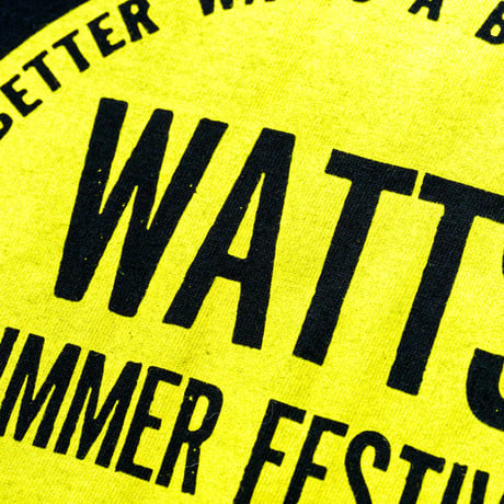 Watts Summer Fest 68' Tee: Black
