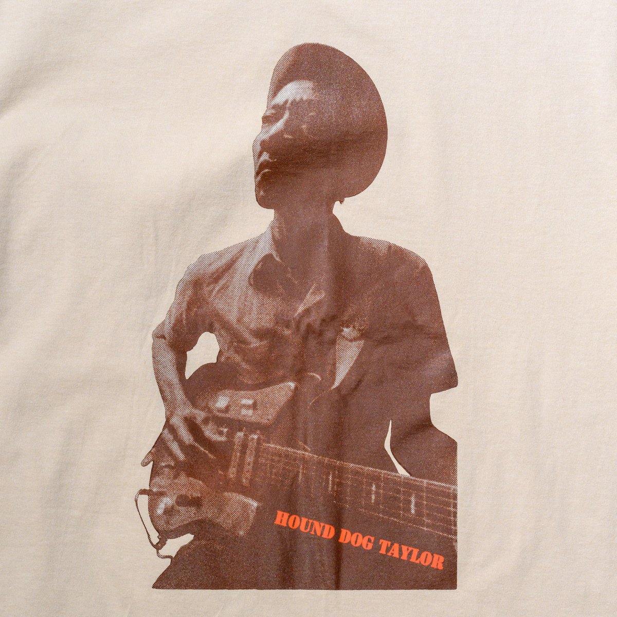 Hound Dog Taylor Tee: Lt. Beige | STEREO8