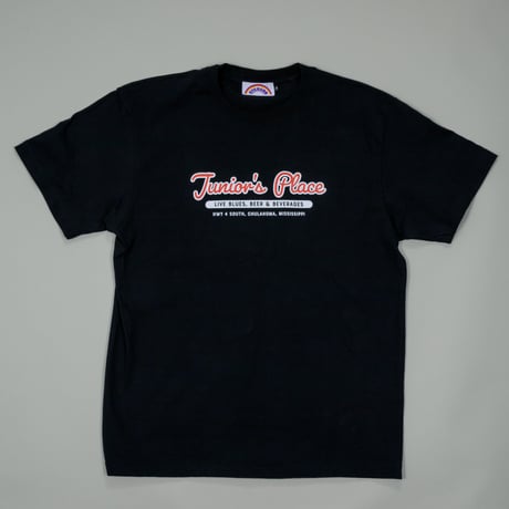 Junior’s Place Tee: Black