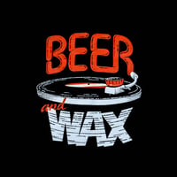 Beer and Wax Tee: Black - R/W