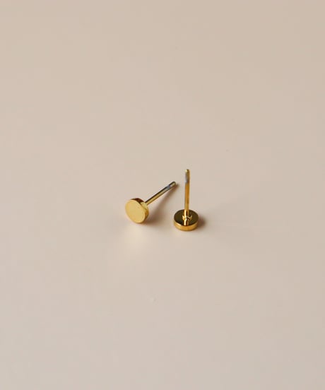 【金アレ対応】サークルスタッドピアス