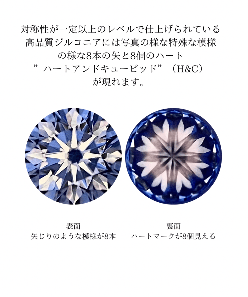 金アレ対応】Heart & Cupid ジルコニアプチピアス3mm | mikka