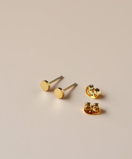 【金アレ対応】サークルスタッドピアス