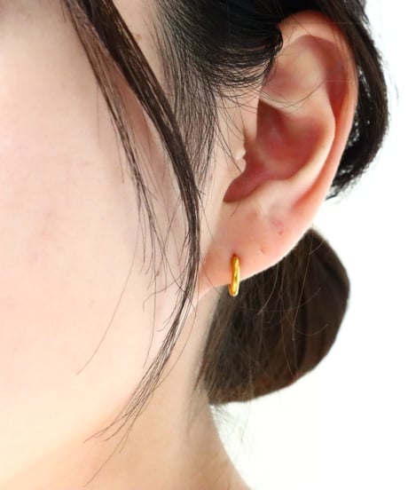 【金アレ対応】ミニマムフープピアス(6mm)