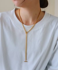 【金アレ対応】3way ロングチェーンネックレス