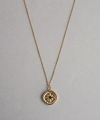 【全長55cm】星のコインネックレス(金属アレルギー対応)
