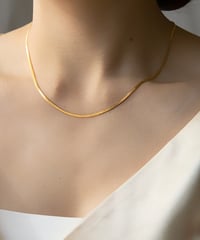【金アレ対応】スネークチェーンネックレス