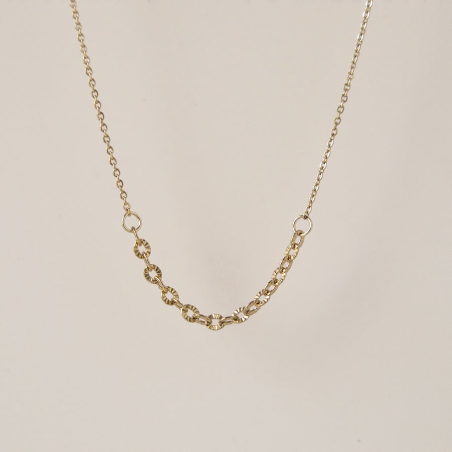 ANIECAチェーンネックレス ステンレス アンカーチェーンネックレス [n834-silver] | お洒落
