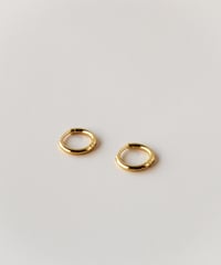 【金アレ対応】プチフープピアス