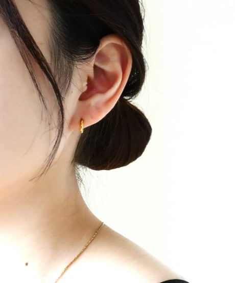 【金アレ対応】ミニマムフープピアス(6mm)