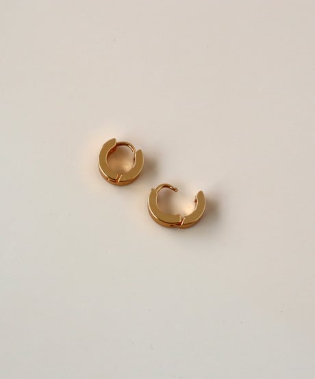 【金アレ対応】ボリュームフープピアス
