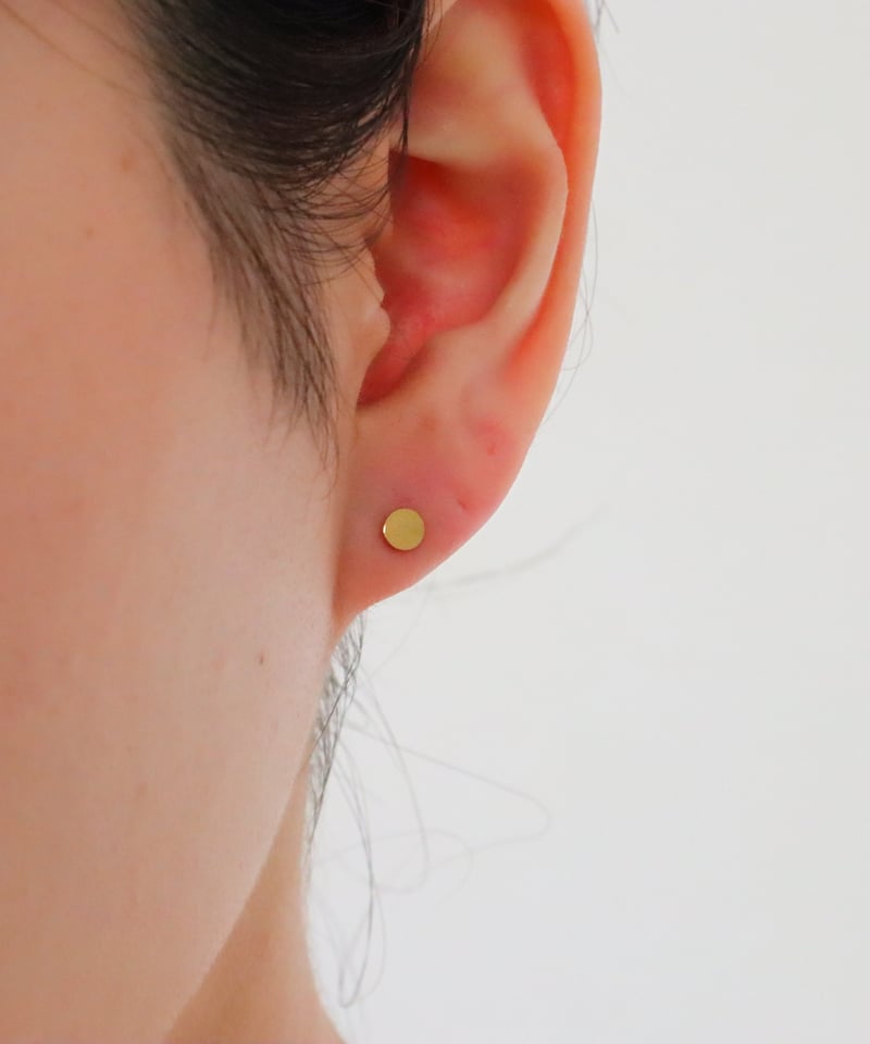 金アレ対応】サークルスタッドピアス | mikka 金アレ対応】サークルスタッドピアス | mikka