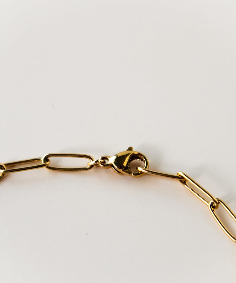 金アレ対応】スクエアチェーンブレスレット | mikka