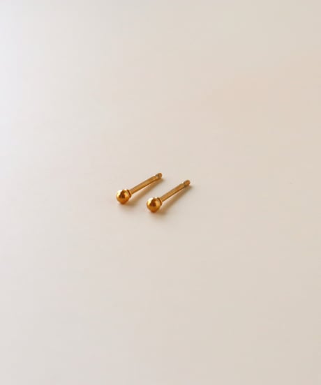 【金アレ対応】シンプルボールピアス・イヤリング