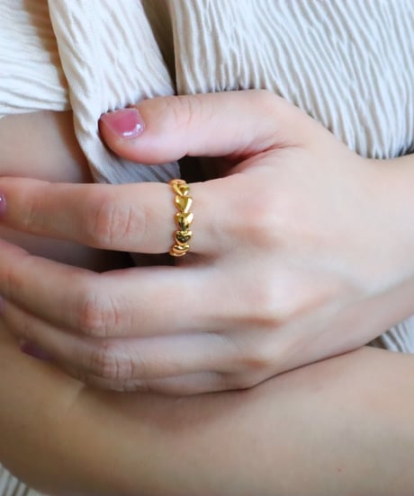 【金アレ対応】ハートリング