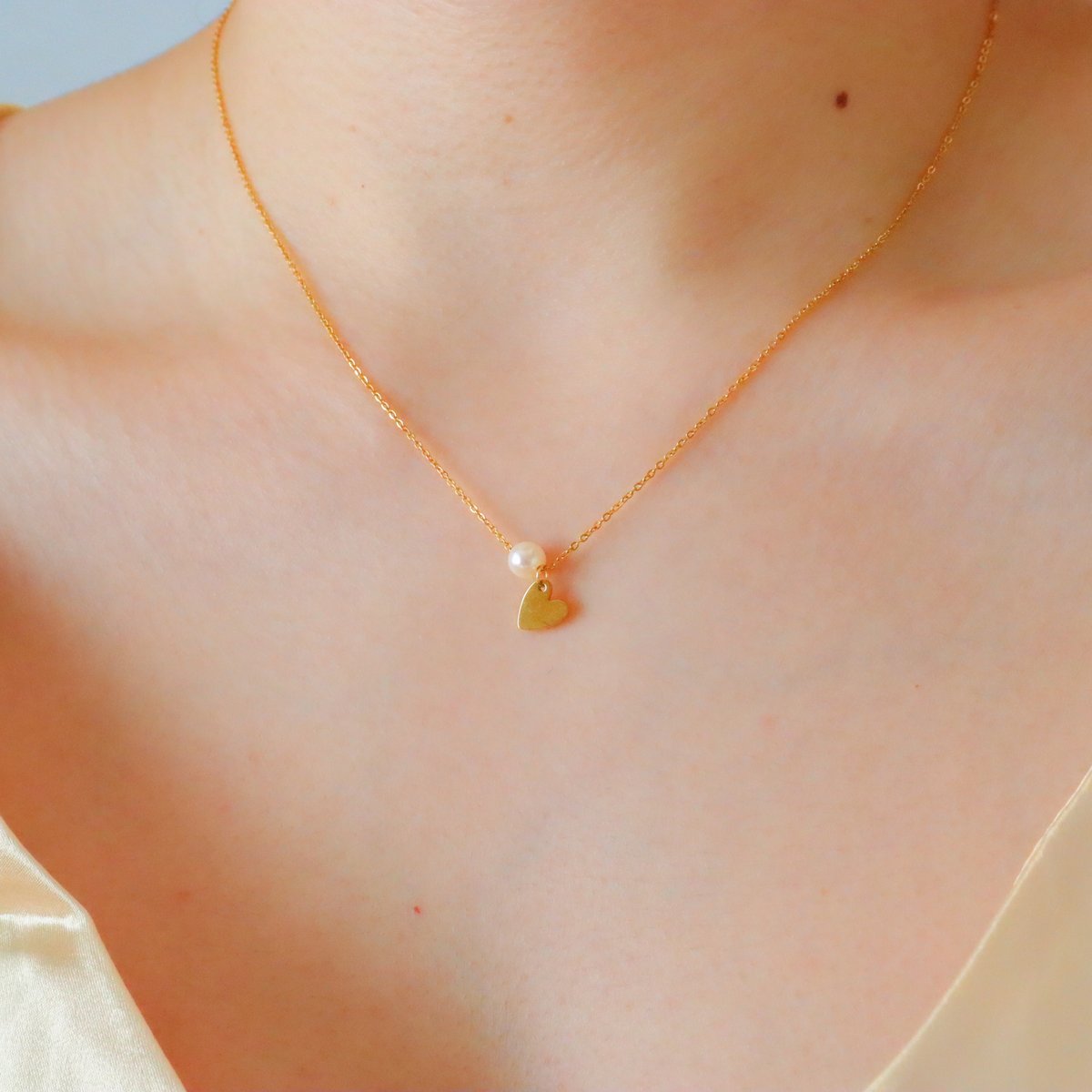 AAA淡水パール5〜5.5mmネックレス41cm＋アジャスター5cm⭐️現物⭐️ AAA淡水パール5〜5.5mmネックレス41cm＋アジャスター5cm⭐️現物