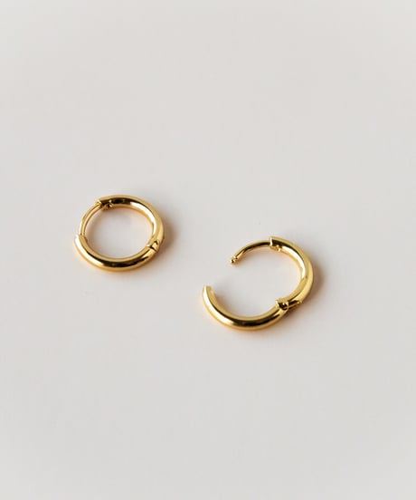 【金アレ対応】プチフープピアス