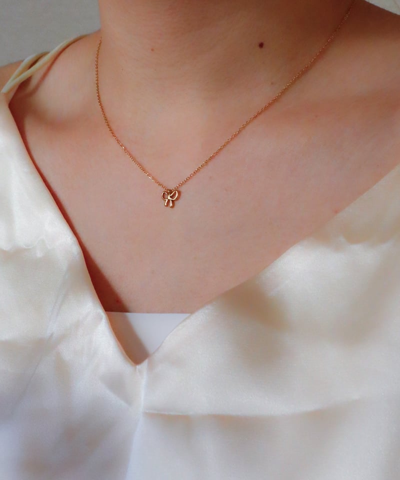 Alice in Tinyroomリボンモチーフ ネックレス Alice in Tinyroomリボンモチーフ ネックレス