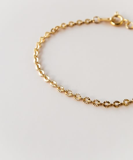 【金アレ対応】カットアズキブレスレット