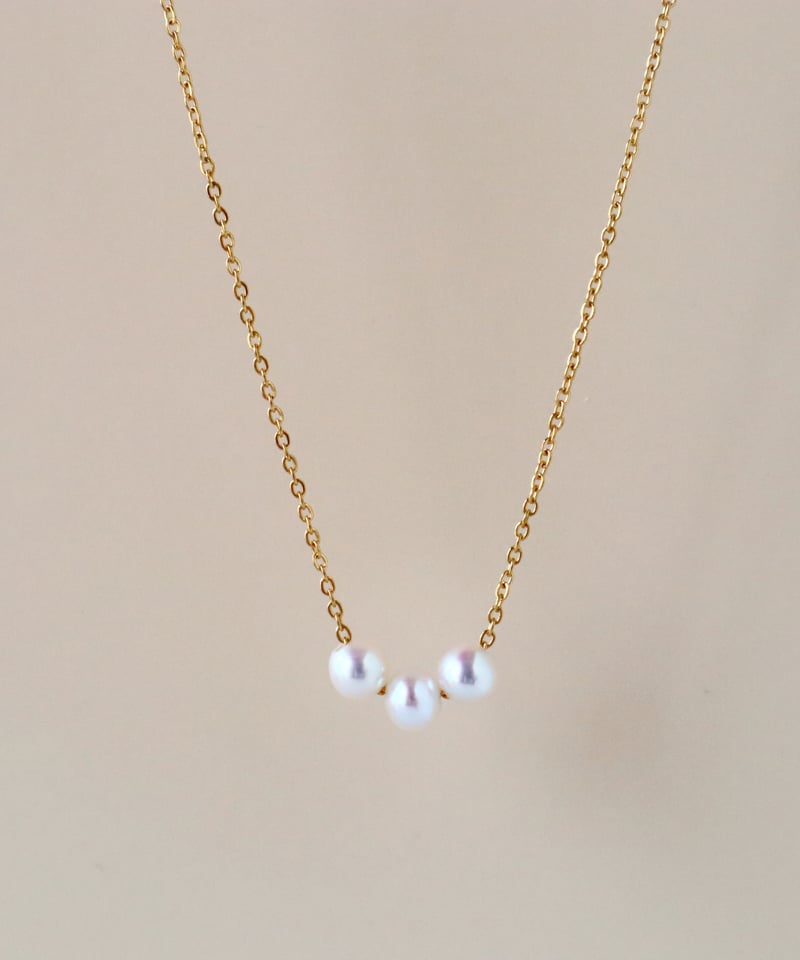 淡水パール　ネックレス patchouli Fresh water pearl necklace 淡水パールネックレス