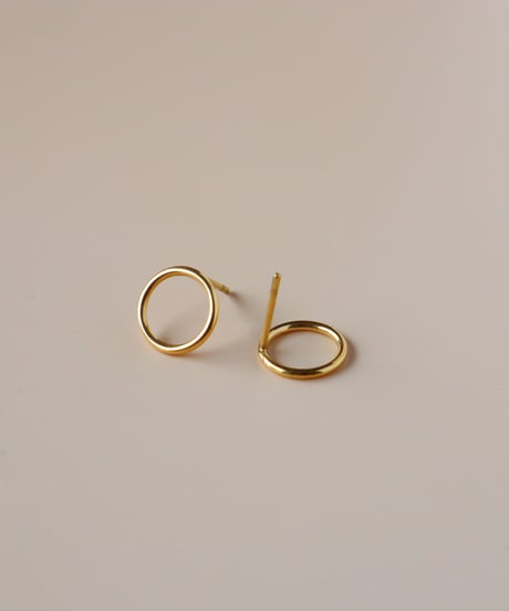 【金アレ対応】ラウンドピアス