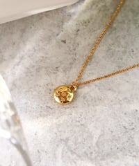 【金アレ対応】ジルコニアスターネックレス