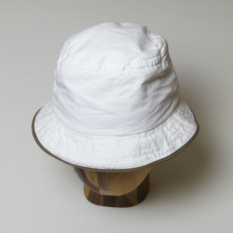 GT POLYESTER BOONIE HAT ホワイト　新品未使用品 BUCKET HAT / バケットハット <無地> | GENERAL THINGS