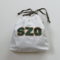 きんちゃく 中　"SZO" 静岡 刺繍
