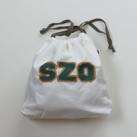 きんちゃく 中　"SZO" 静岡 刺繍