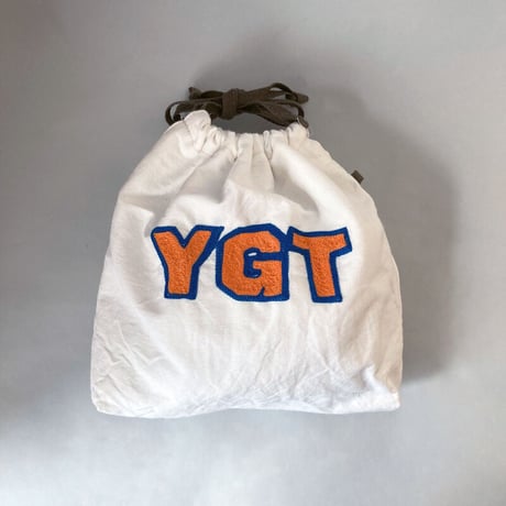 きんちゃく 中　"YGT" 山形 刺繍