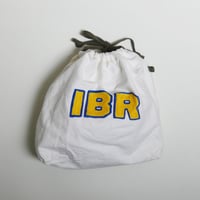きんちゃく 中　"IBR" 茨城 刺繍
