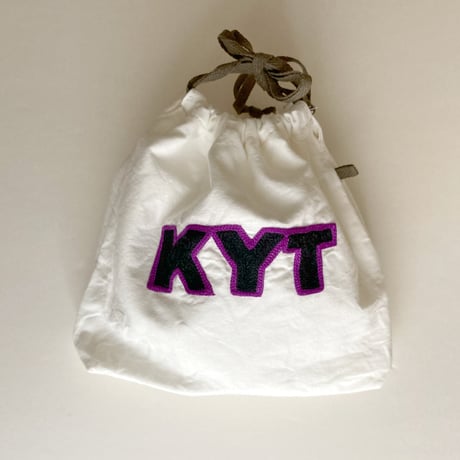きんちゃく 中　"KYT" 京都 刺繍