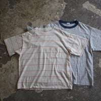 Original Heather Stripe S/S Tee / オリジナル"杢"ボーダー Tシャツ