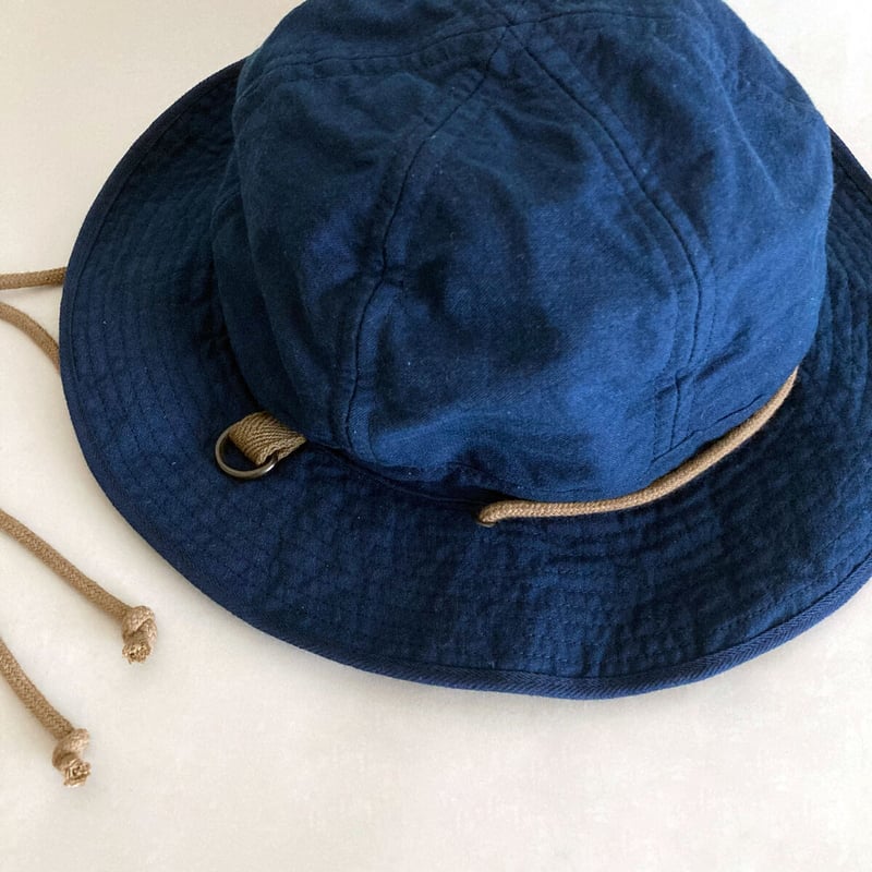 INDIGO HAT / 本藍染めハット <無地> | GENERAL THINGS