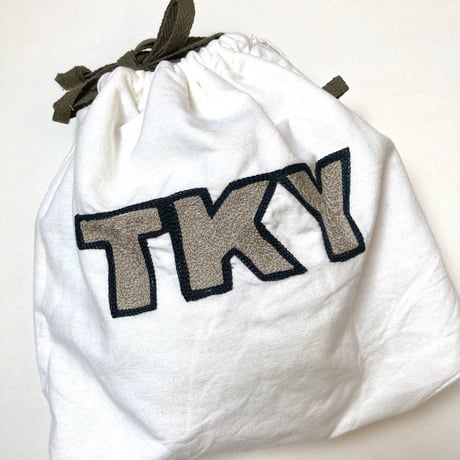 きんちゃく 中　"TKY" 東京 刺繍