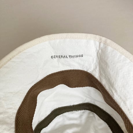 BUCKET HAT / バケットハット <ホワイト>