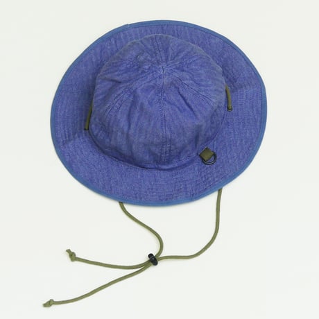 OUTDOOR HAT / ヘリンボーン ＜ブルー＞