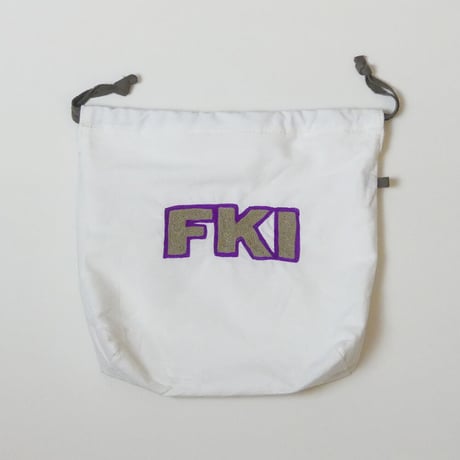 きんちゃく 中　"FKI" 福井 刺繍