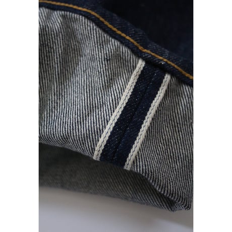 Lot.120A / Plain Denim / Button fly Jeans Line 2 Straight