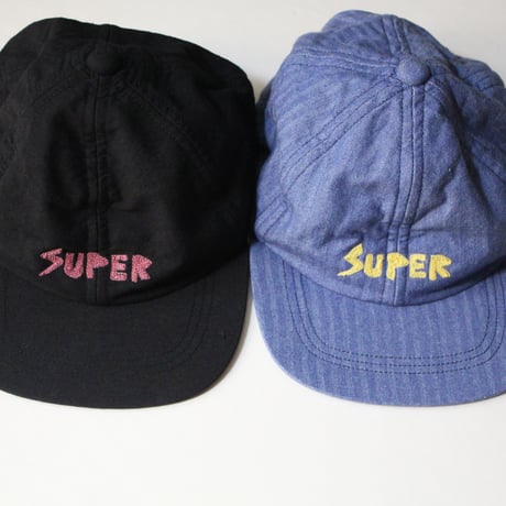 "SUPER" CAP  / <SUPER刺繍> / 3色