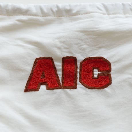 きんちゃく 中　"AIC" 愛知 刺繍