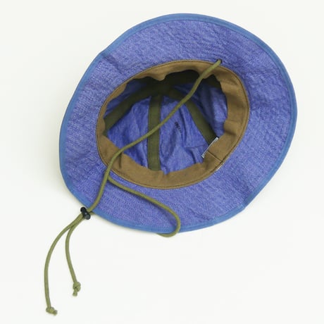 OUTDOOR HAT / ヘリンボーン ＜ブルー＞